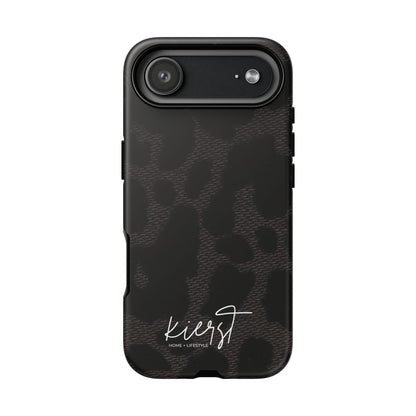 Black Leopard iPhone Case