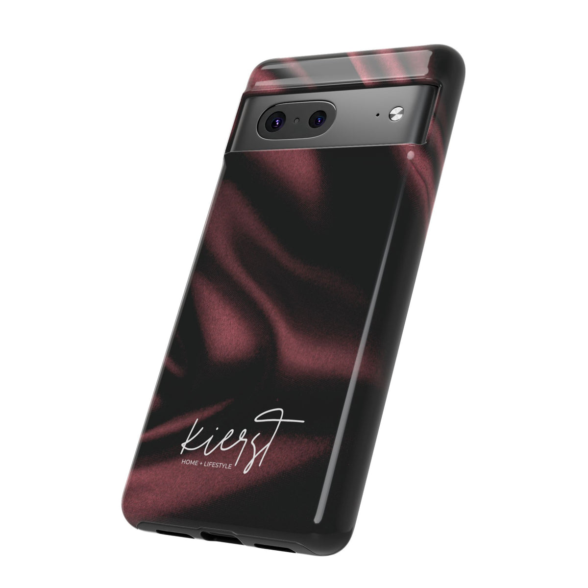 Signature Velvet Noir Silk Print Google Pixel Phone Case