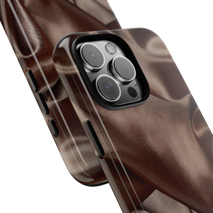Chocolate Silk Print iPhone Case