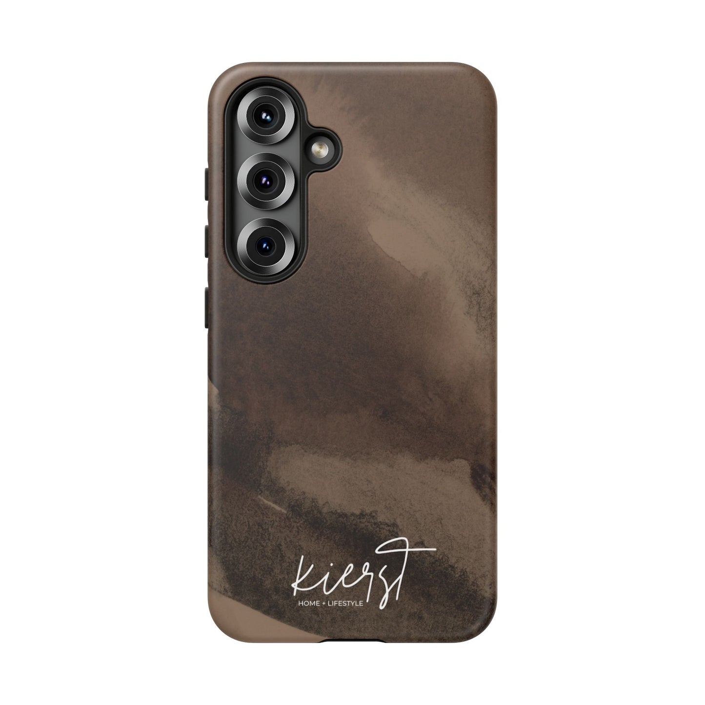 Brown Abstract Samsung Galaxy Phone Case