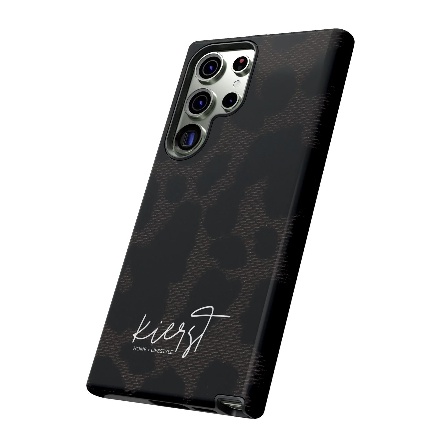 Black Leopard Samsung Galaxy Phone Case