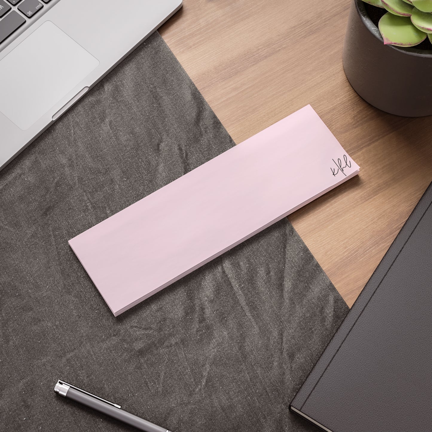 Signature Pink Post-it® Note Pad | Soft Blush Pink Sticky Notes for Everyday Luxury