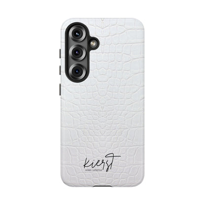 White Alligator Samsung Galaxy Phone Case