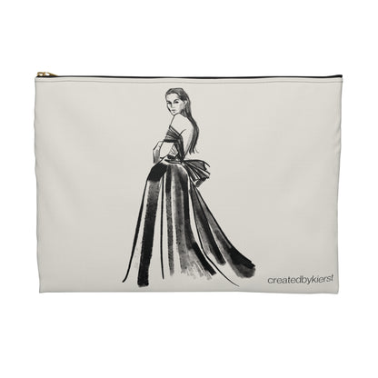 Fashion Illustration Accessory Pouch