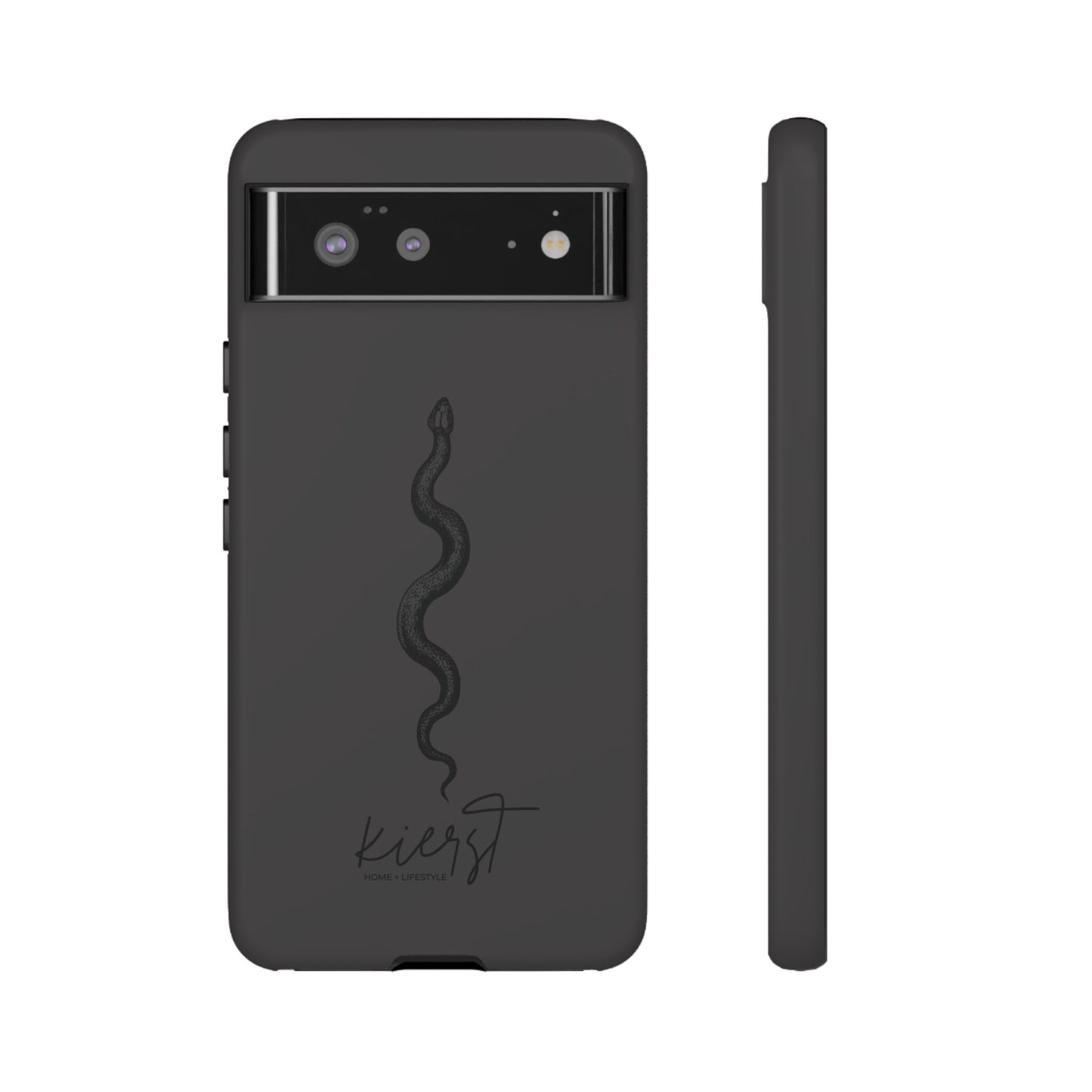 Long Black Snake Google Pixel Phone Case