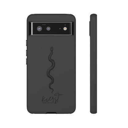 Long Black Snake Google Pixel Phone Case