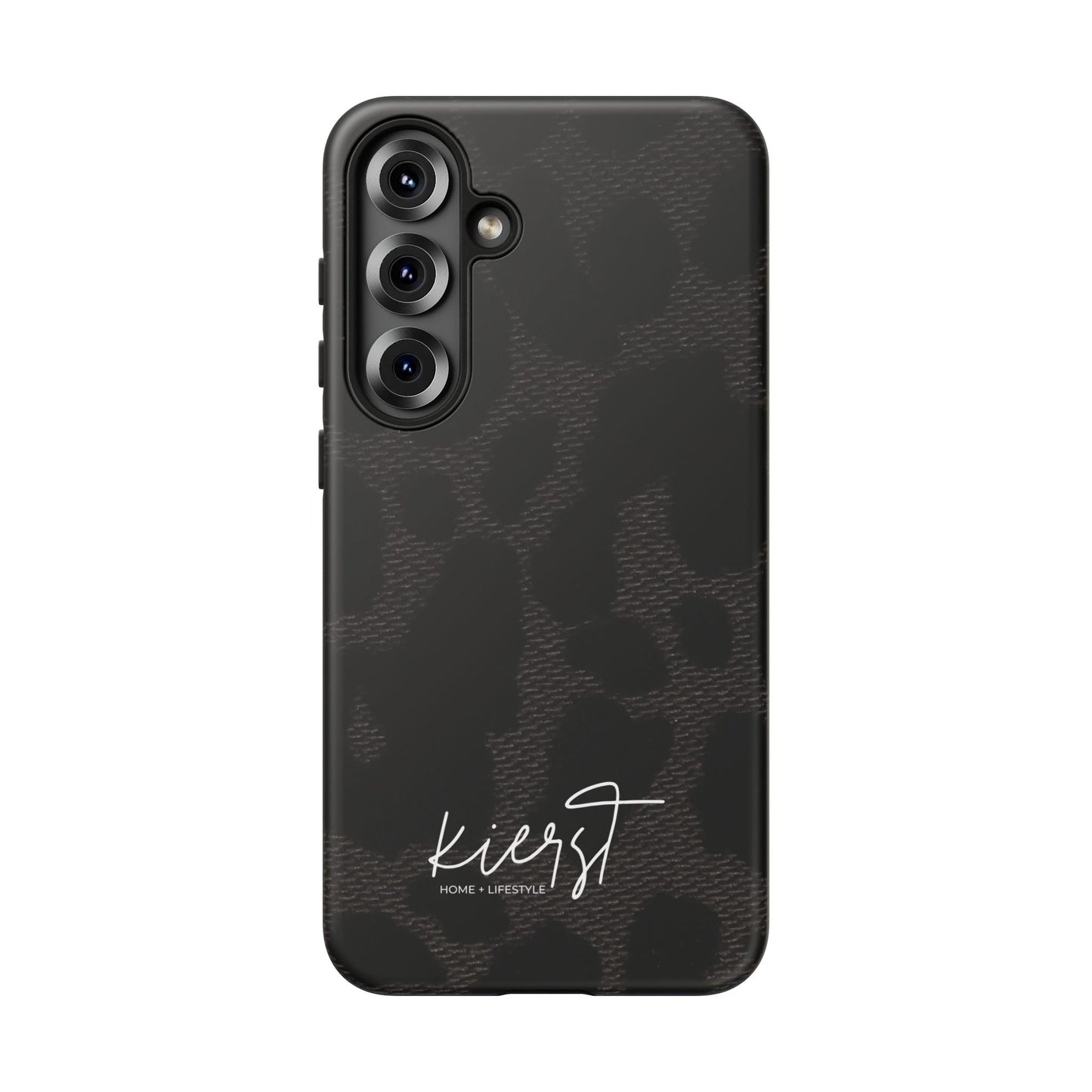 Black Leopard Samsung Galaxy Phone Case