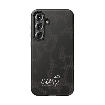Black Leopard Samsung Galaxy Phone Case