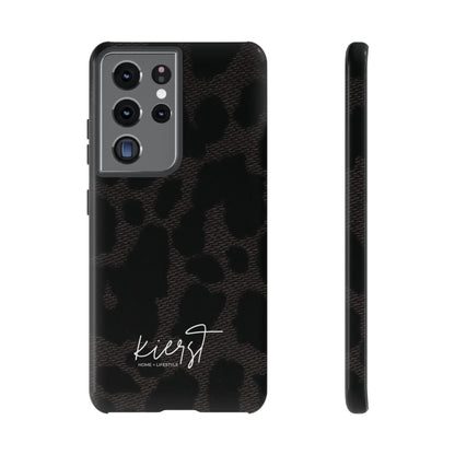 Black Leopard Samsung Galaxy Phone Case