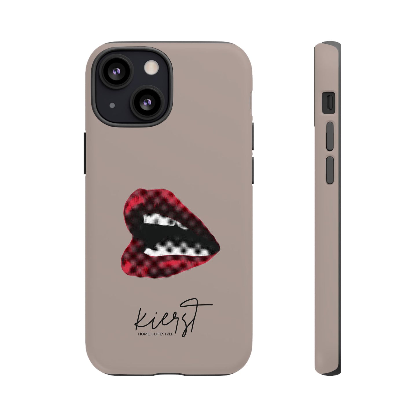 Retro Red Lips iPhone Case | Pop Art Meets Polished