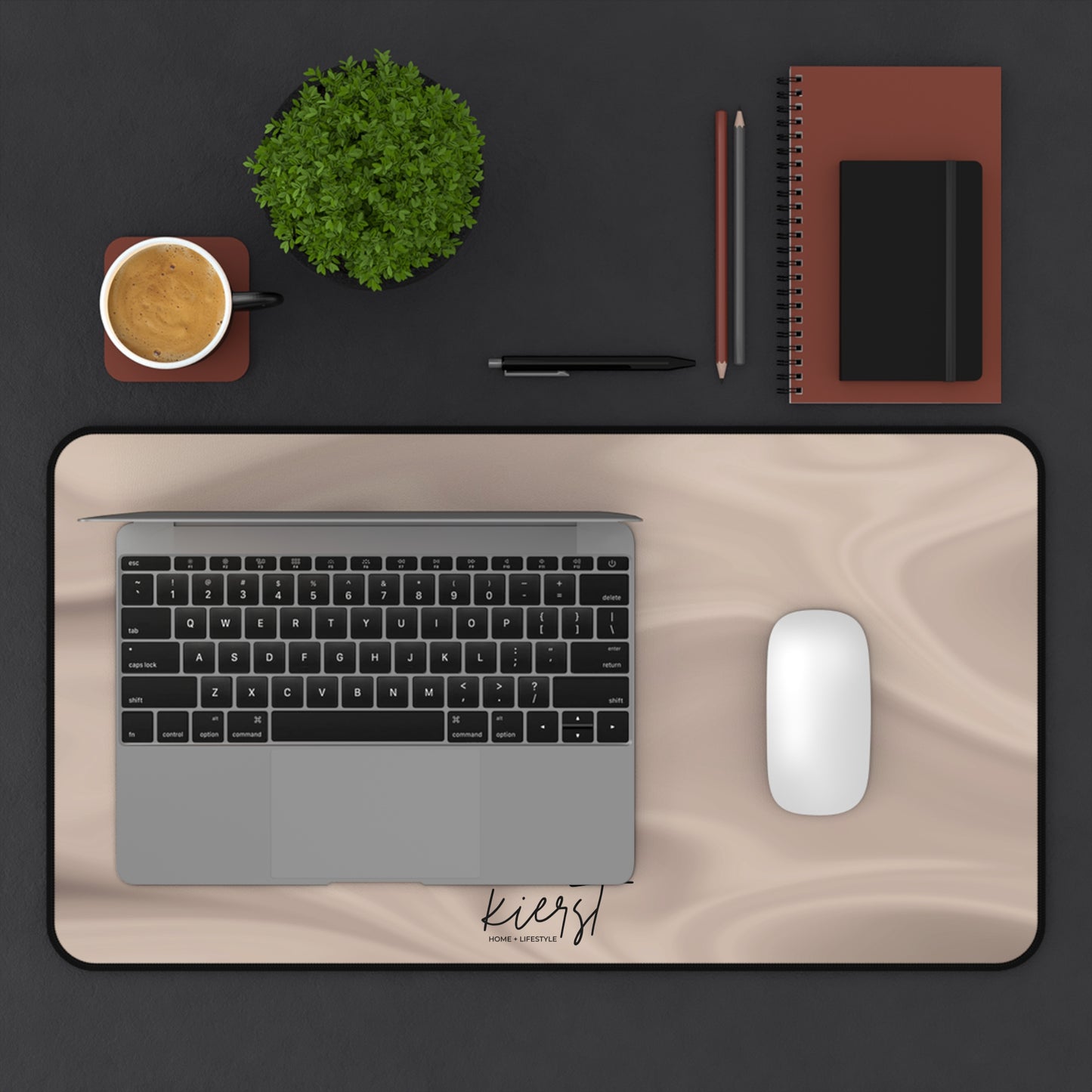 Taupe Dunes Desk Mat