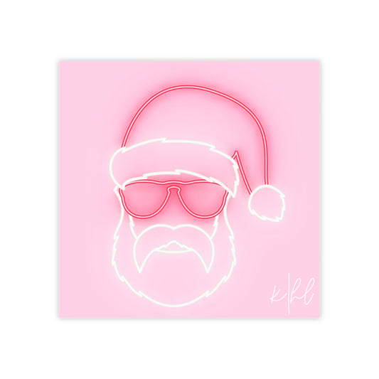 Neon Sign on Pink Post-it® Note Pad