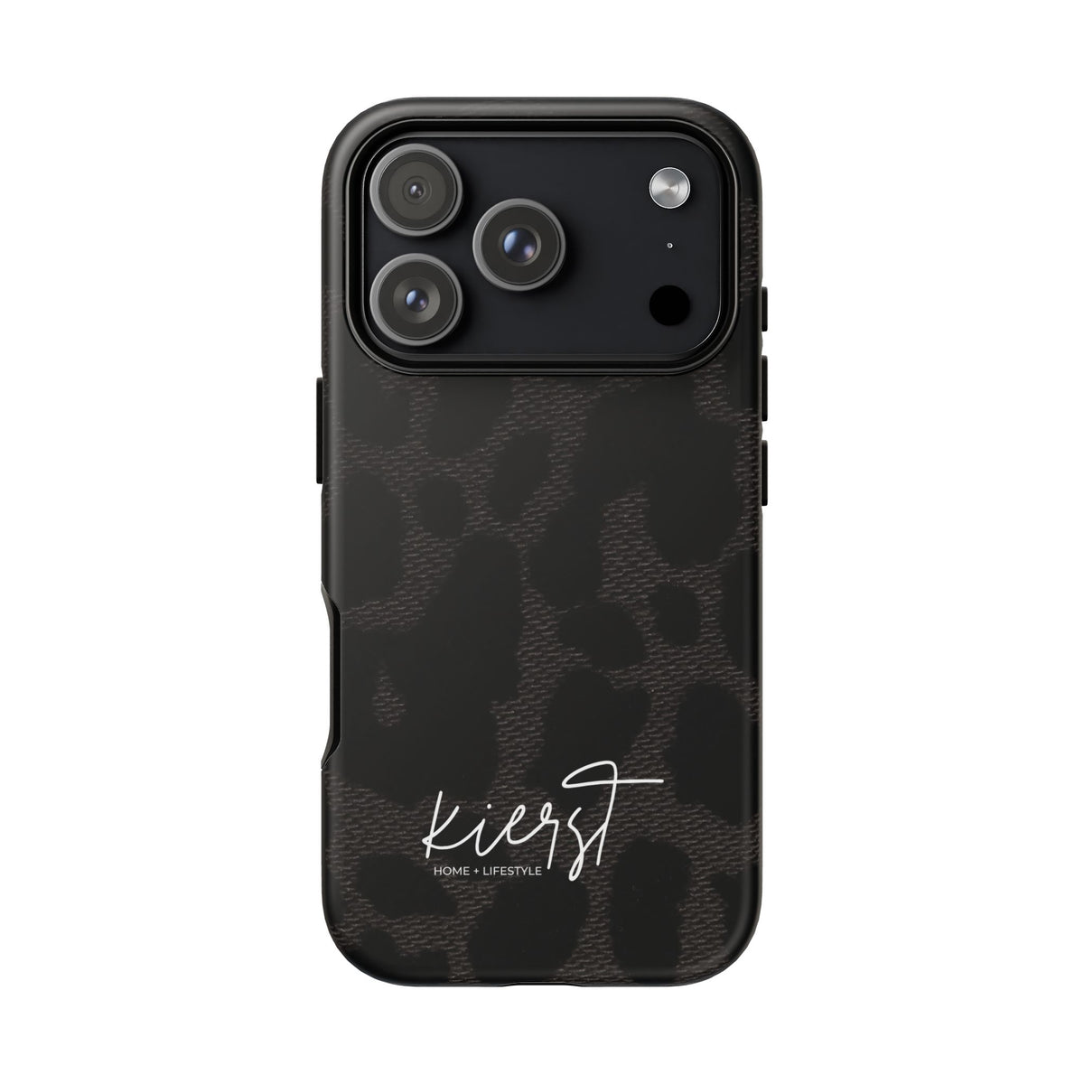 Black Leopard iPhone Case