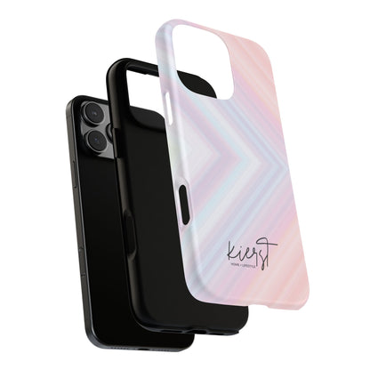 Pastel Arrows iPhone Case | Light layers, quiet movement