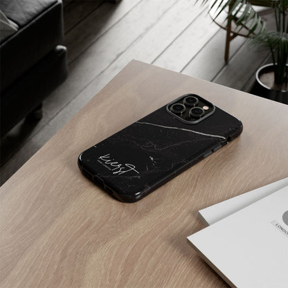 Black Marble iPhone Case | Refined Everyday Classic