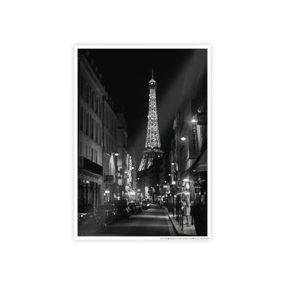 Dreaming of Paris Black & White Gloss Posters