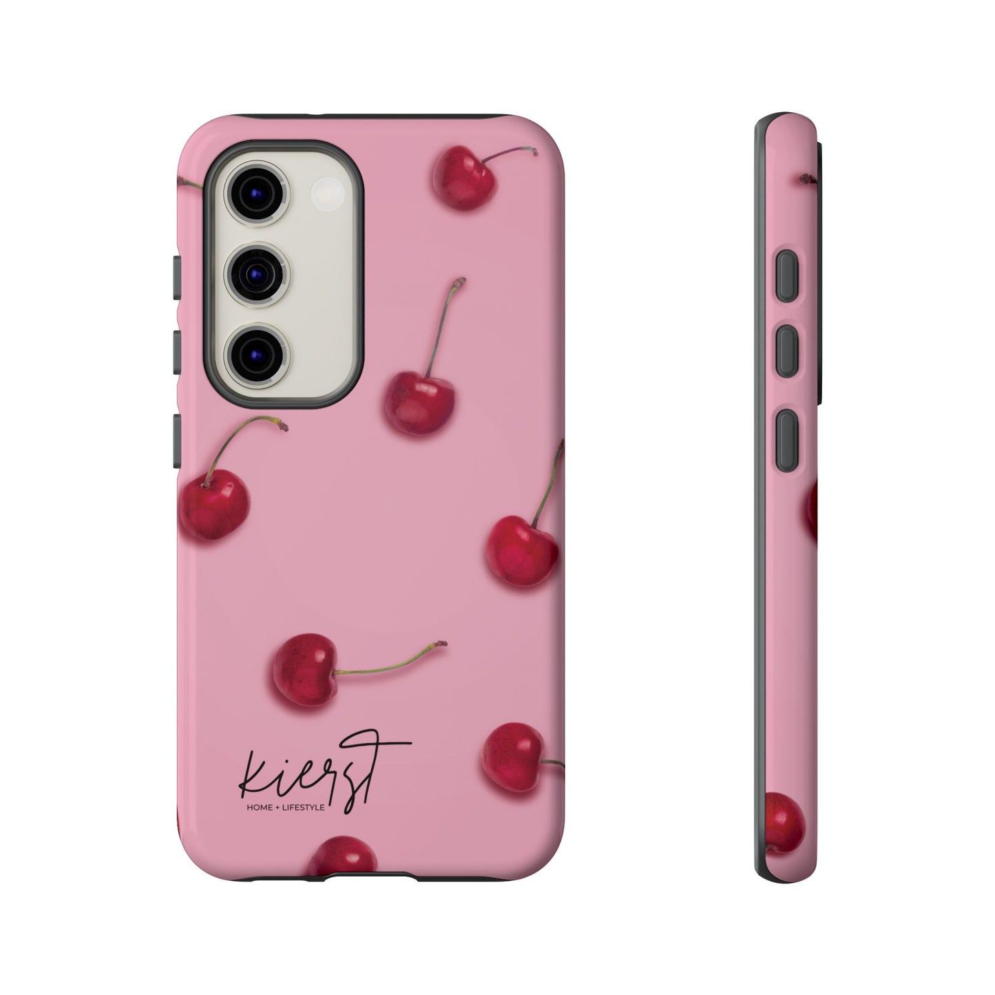 Cherries Samsung Galaxy Phone Case | Sweet Meets Sophisticated in This Standout Cover