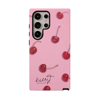 Cherries Samsung Galaxy Phone Case | Sweet Meets Sophisticated in This Standout Cover