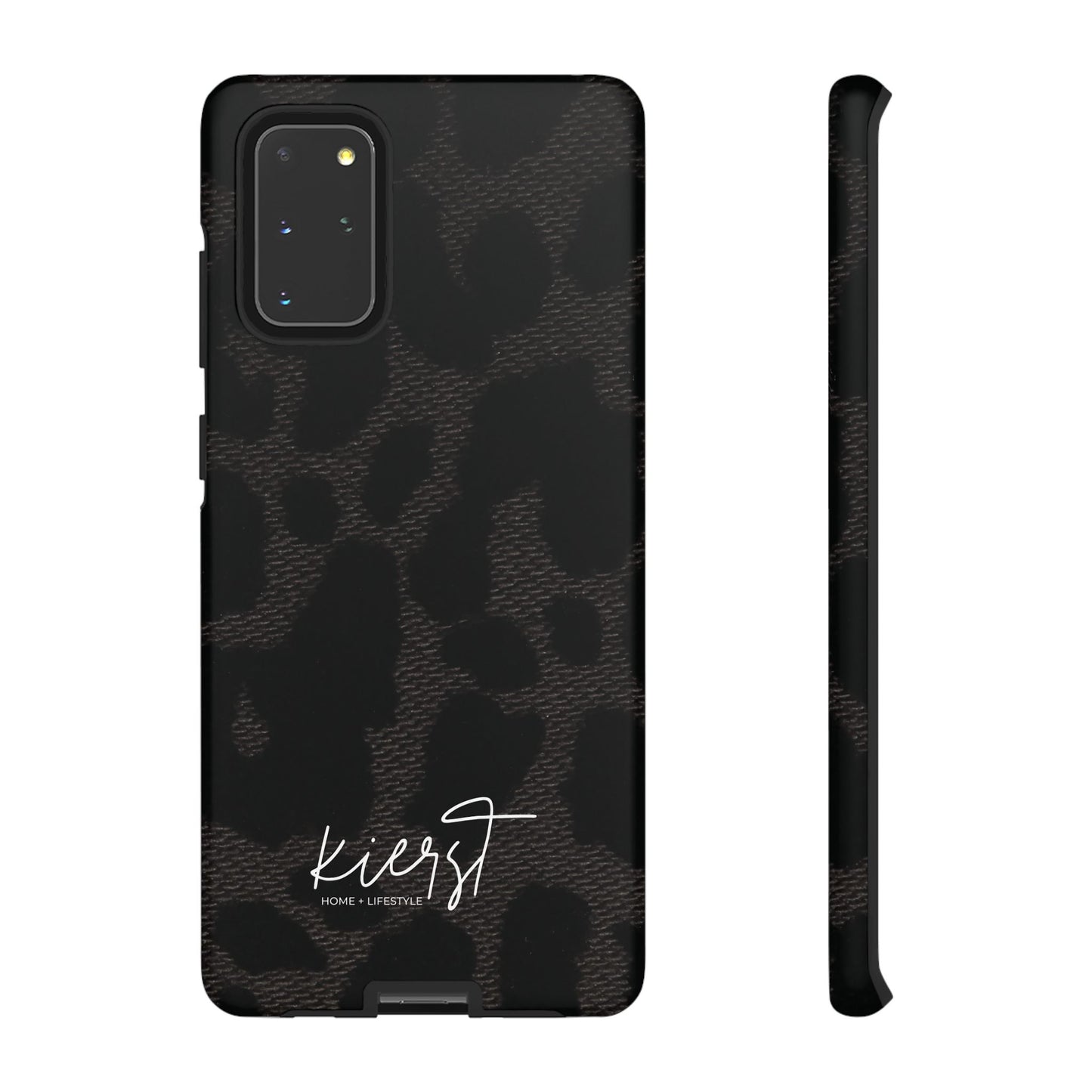 Black Leopard Samsung Galaxy Phone Case