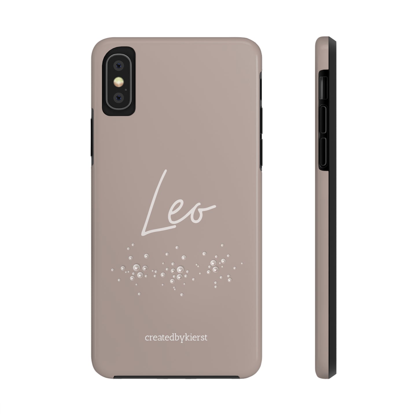 Leo and Pearls iPhone Case