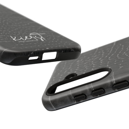 Black Alligator Print Samsung Galaxy Case | Refined Impact, Bold Simplicity