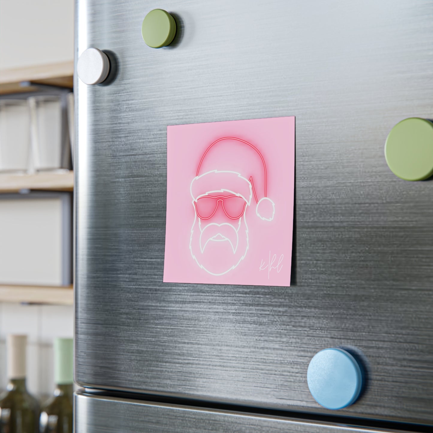 Neon Sign on Pink Post-it® Note Pad