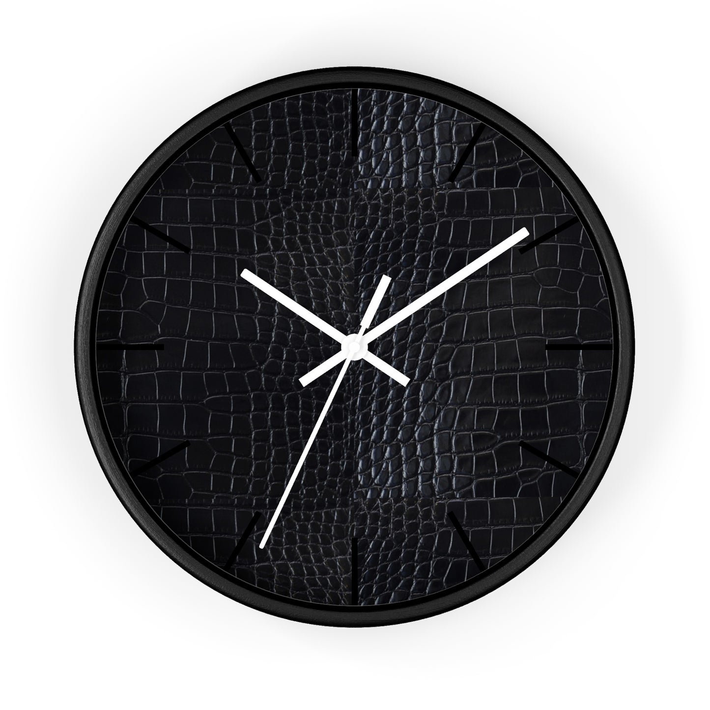 Black Crocodile Wall Clock