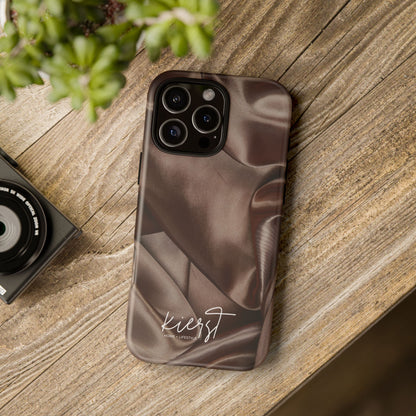 Chocolate Silk Print iPhone Case