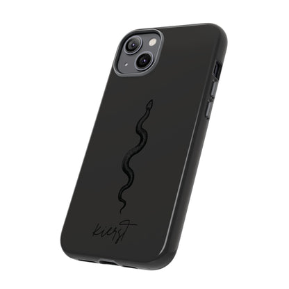 Long Black Snake iPhone Case | Subtle Edge, Quiet Power