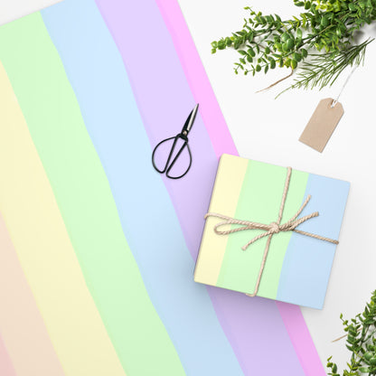 Pastel Rainbow Wrapping Paper