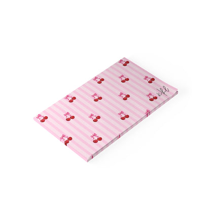 Cherries on Pink Stripes Post-it® Note Pad