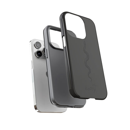 Long Black Snake iPhone Case | Subtle Edge, Quiet Power