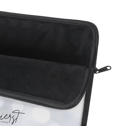 White Sparkle Laptop Sleeve