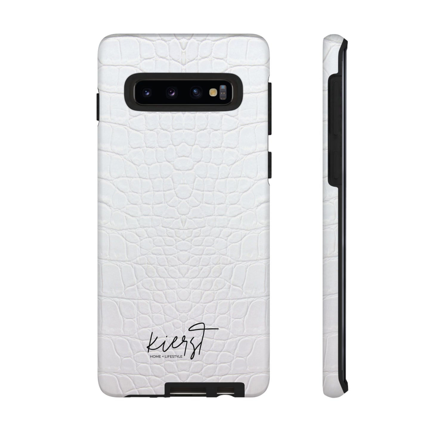 White Alligator Samsung Galaxy Case | Classic Texture Meets Modern Edge