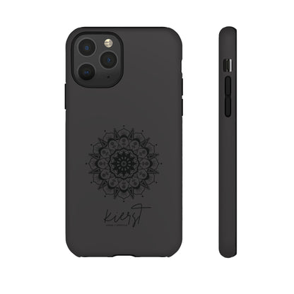 Black Mandala iPhone Case | Refined Calm in Every Curve