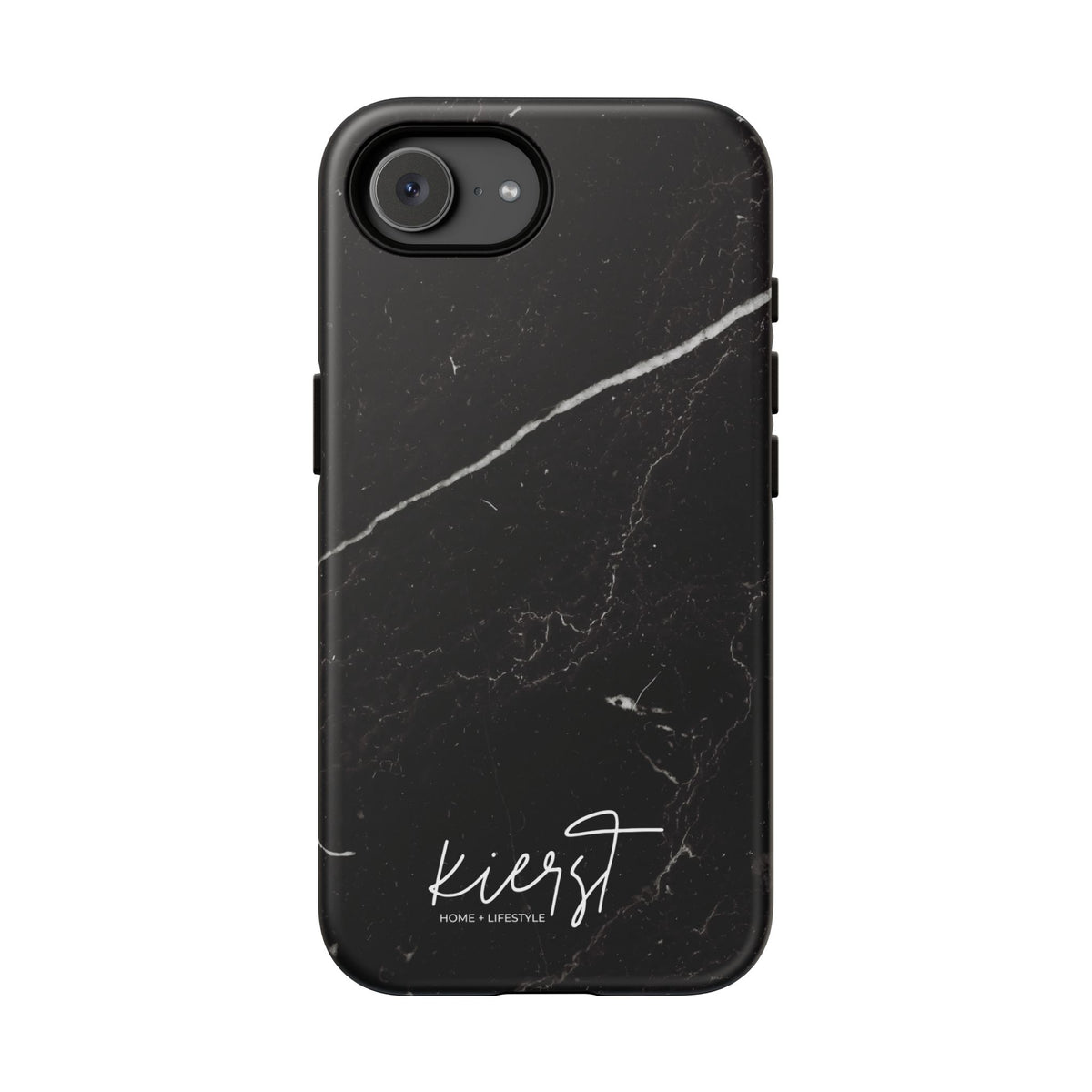 Black Marble iPhone Case