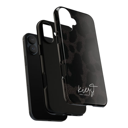 Black Leopard iPhone Case