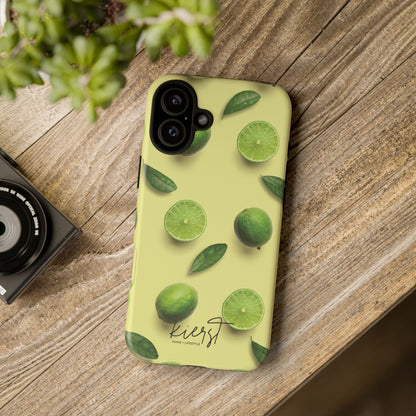 Limes iPhone Case | Bright Citrus Meets Everyday Luxury