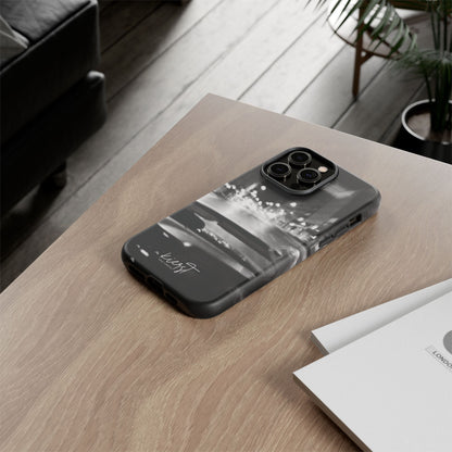 Faded Summer Nights iPhone Case | A Cinematic Blur of City Lights and Nostalgia