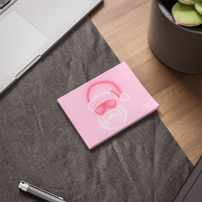 Neon Sign on Pink Post-it® Note Pad