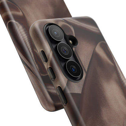 Chocolate Silk Print Samsung Galaxy Phone Case