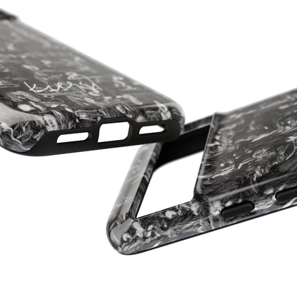 Grey Tweed Print Google Pixel Phone Case