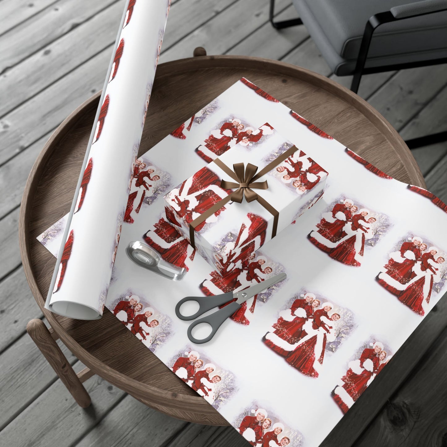 White Christmas Wrapping paper