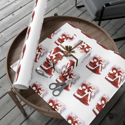 White Christmas Wrapping paper