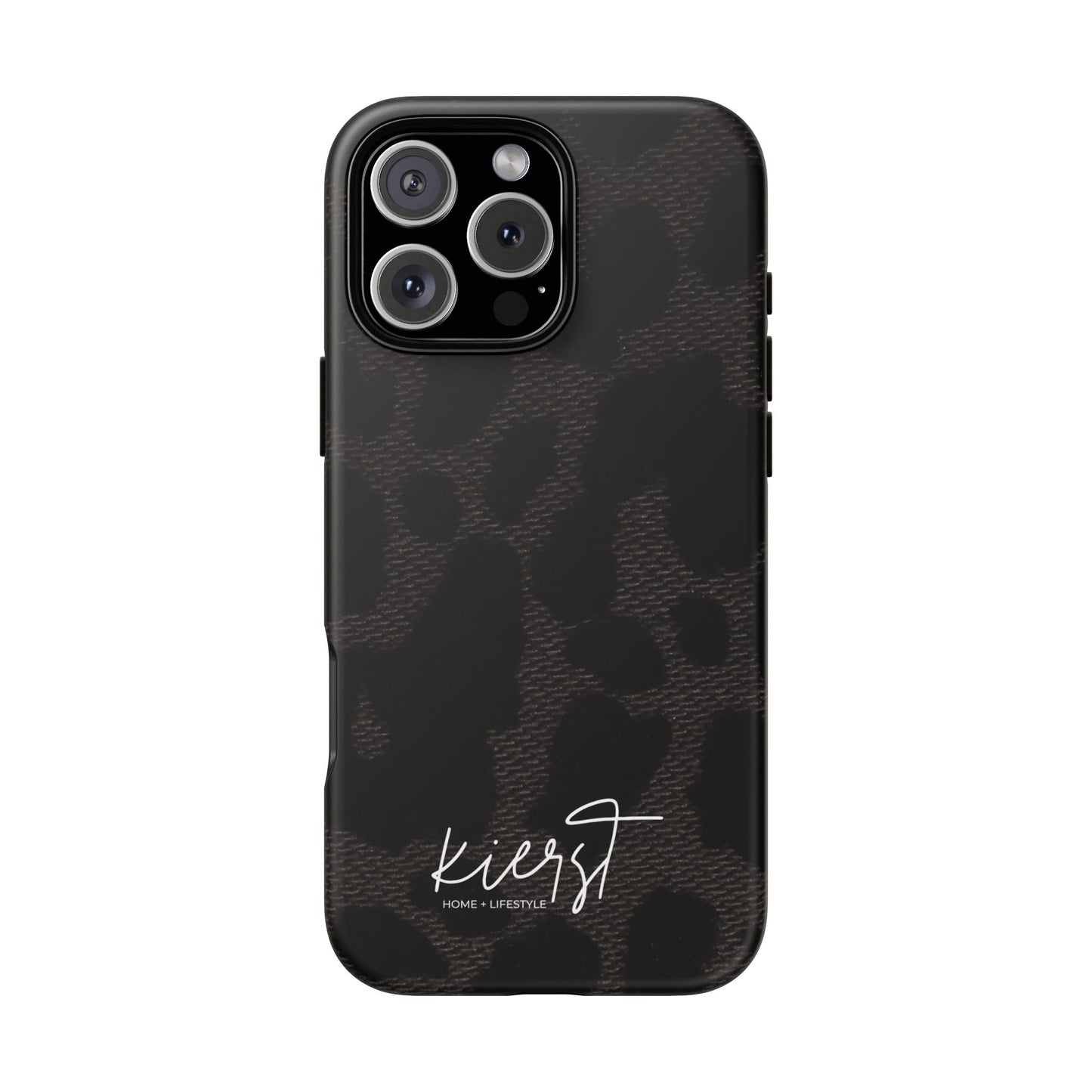 Black Leopard iPhone Case