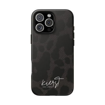 Black Leopard iPhone Case