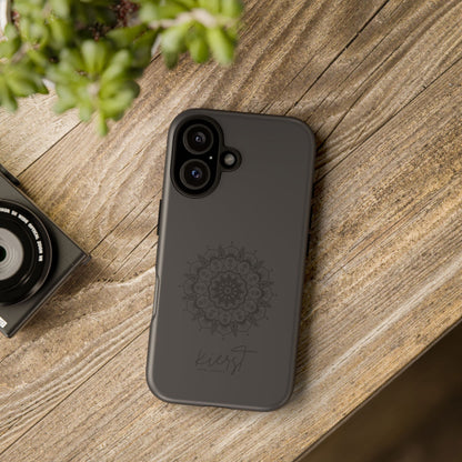Black Mandala iPhone Case | Refined Calm in Every Curve