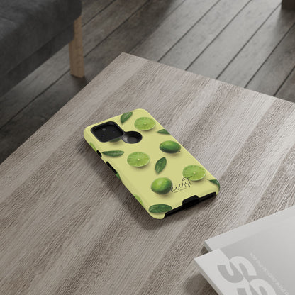 Limes Google Pixel Case | Fresh Citrus Energy, Made Sophisticated