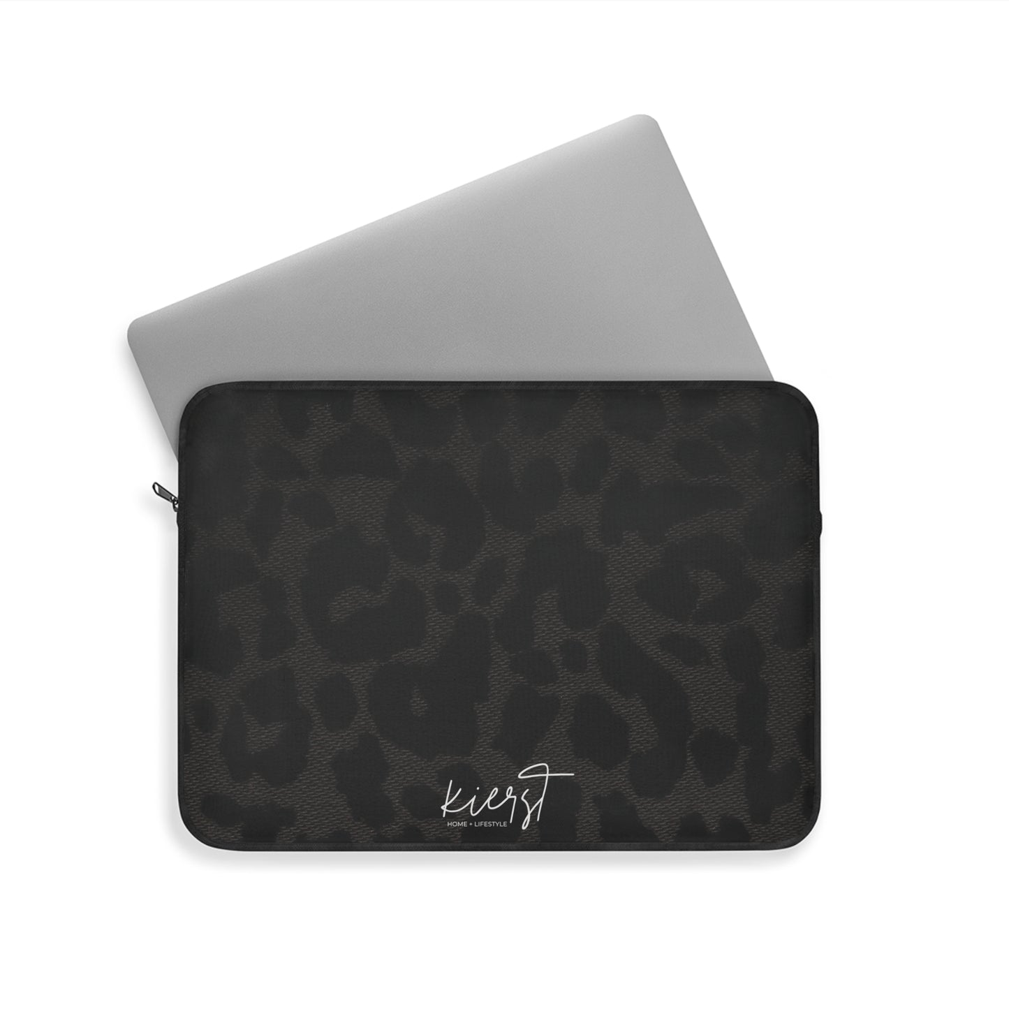 Black Leopard Laptop Sleeve | A Bold Neutral for On-the-Go Protection