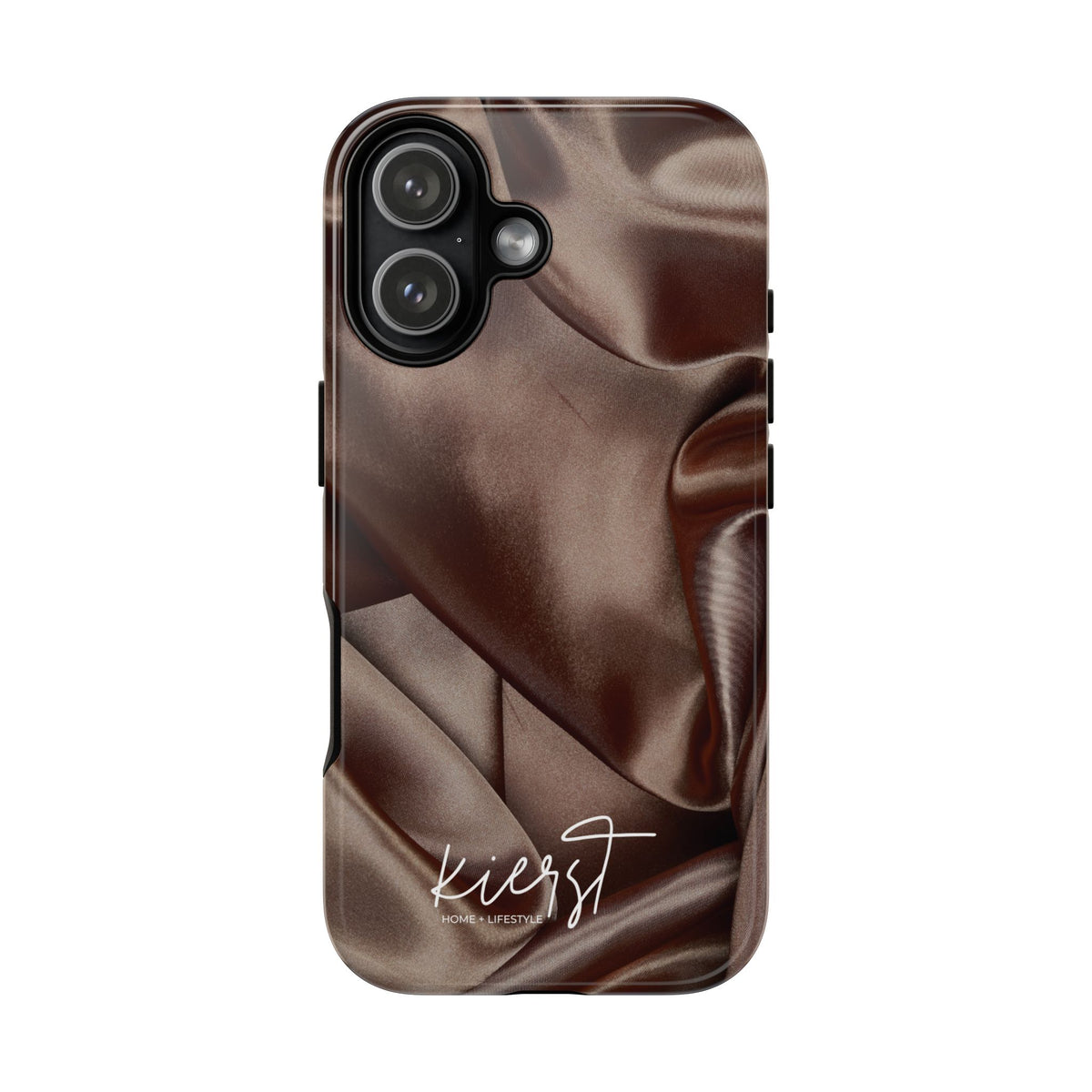 Chocolate Silk Print iPhone Case